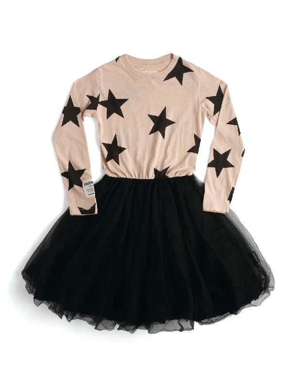 NUNUNU Star Tulle Dress Tiered Tulle Dress