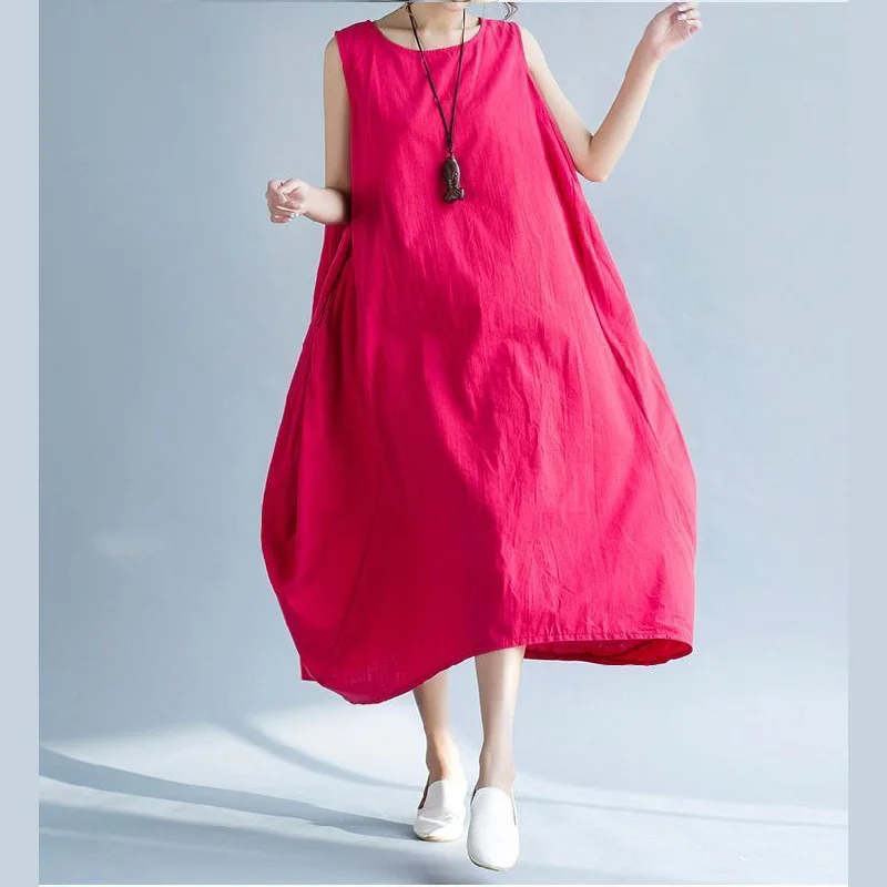Women Long Tank Tee Shirt Loose Oversized Cotton Dresses Layered Shirt Dress