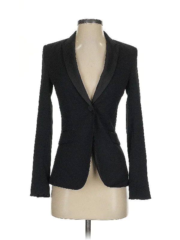 Blazer Zip-up Sweatshirt Look