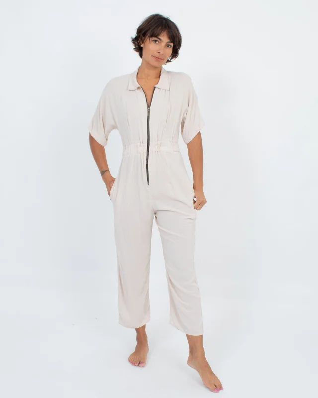 Zip Down Jumpsuit