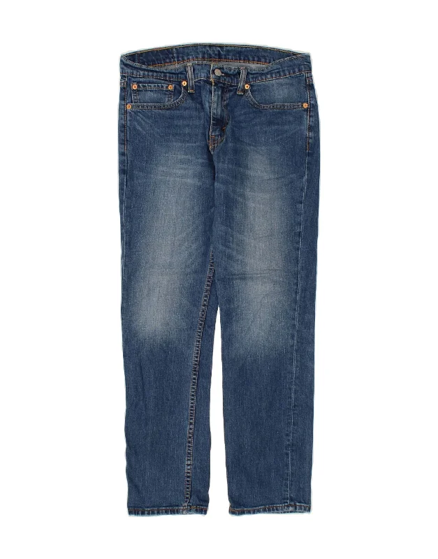 LEVI'S Womens 511 Slim Jeans W32 L30 Blue Cotton