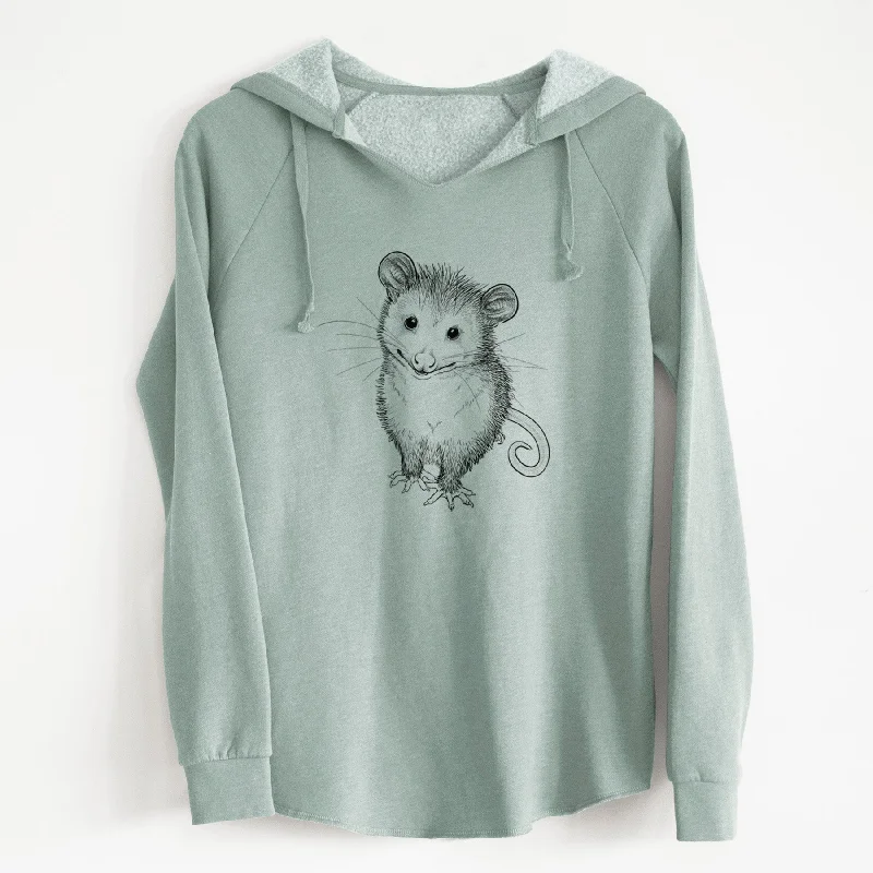 Cute Opossum - Cali Wave Hooded Sweatshirt Casual Hoodie Style