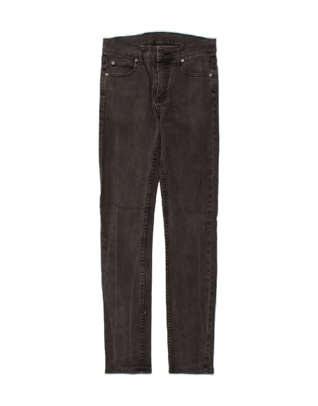 CHEAP MONDAY Womens Skinny Jeans W28 L32  Grey Cotton
