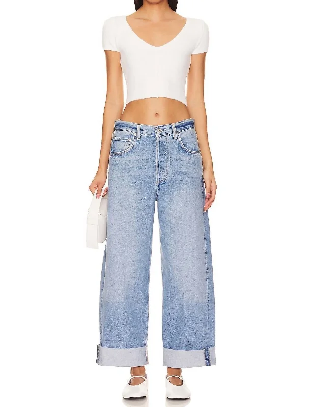 Ayla Baggy Jeans In Gemini
