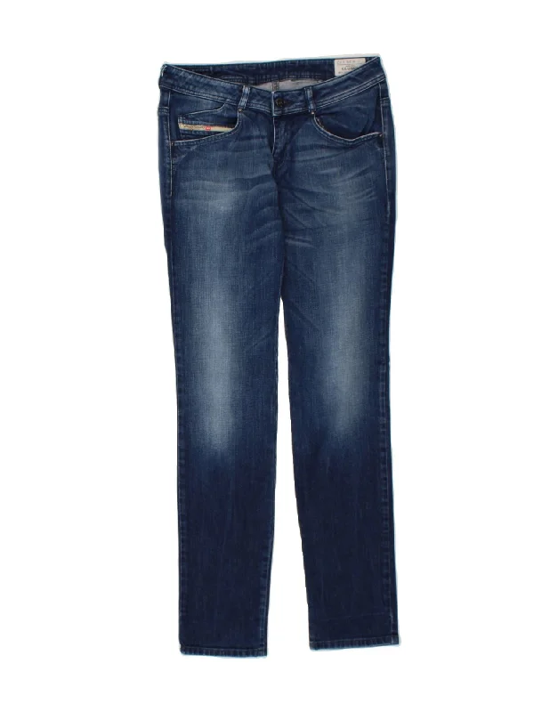 GAP Womens Clushy Skinny Jeans W29 L32 Navy Blue Cotton