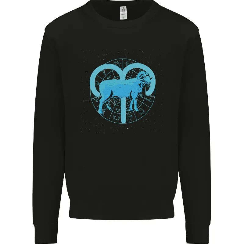 Aries Star Sign Mens Sweatshirt Jumper