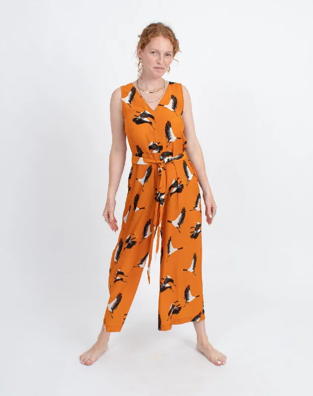 Animal Print Jumpsuit
