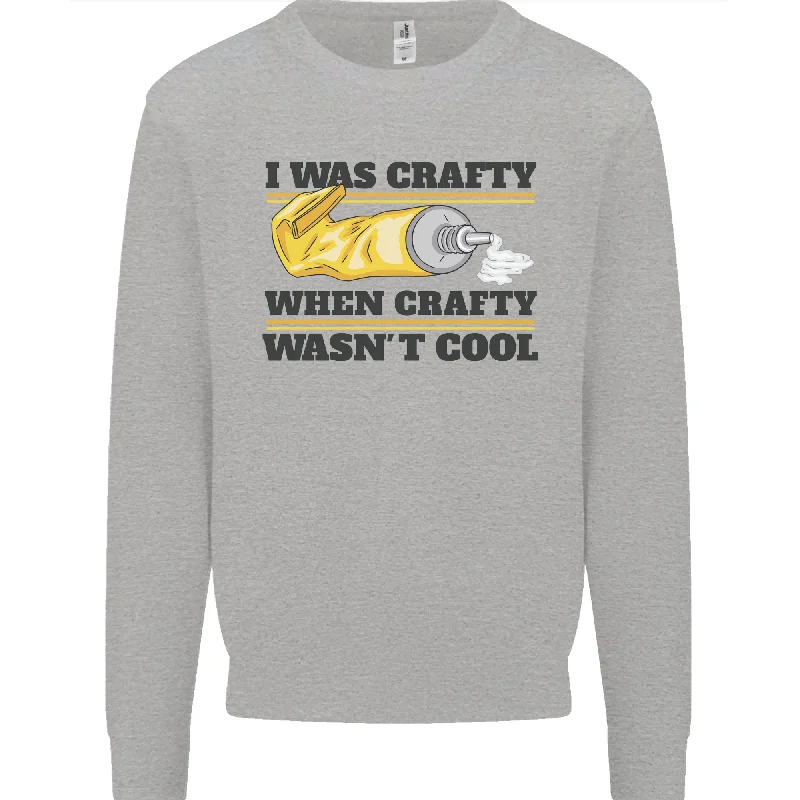Arts and Crafts Funny Crafty Art Artist Mens Sweatshirt Jumper