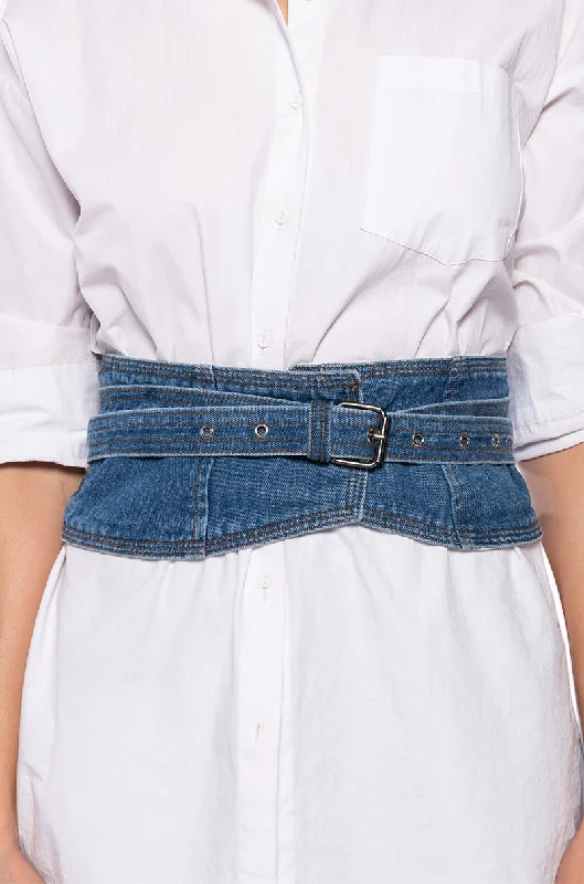 DAISY DUKE DENIM WAIST BELT