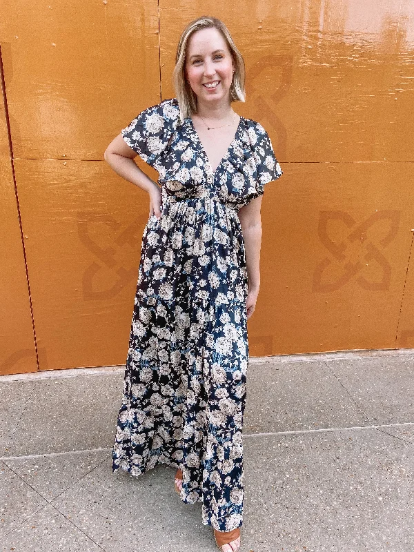 Addicted to You Maxi Dress in Black