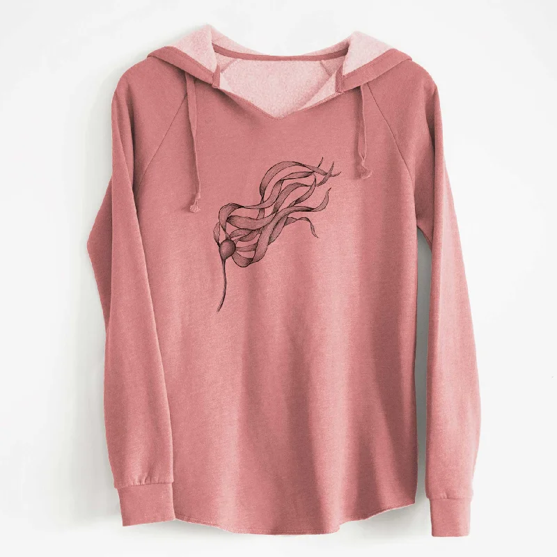 Bull Kelp - Nereocystis Luetkeana - Cali Wave Hooded Sweatshirt Soft Sweatshirts with Logo