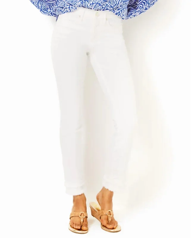 29" South Ocean High-Rise Skinny Jean In Resort White