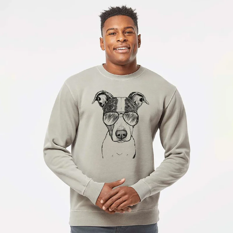 Aviator Roxy the Bo Jack - Unisex Pigment Dyed Crew Sweatshirt