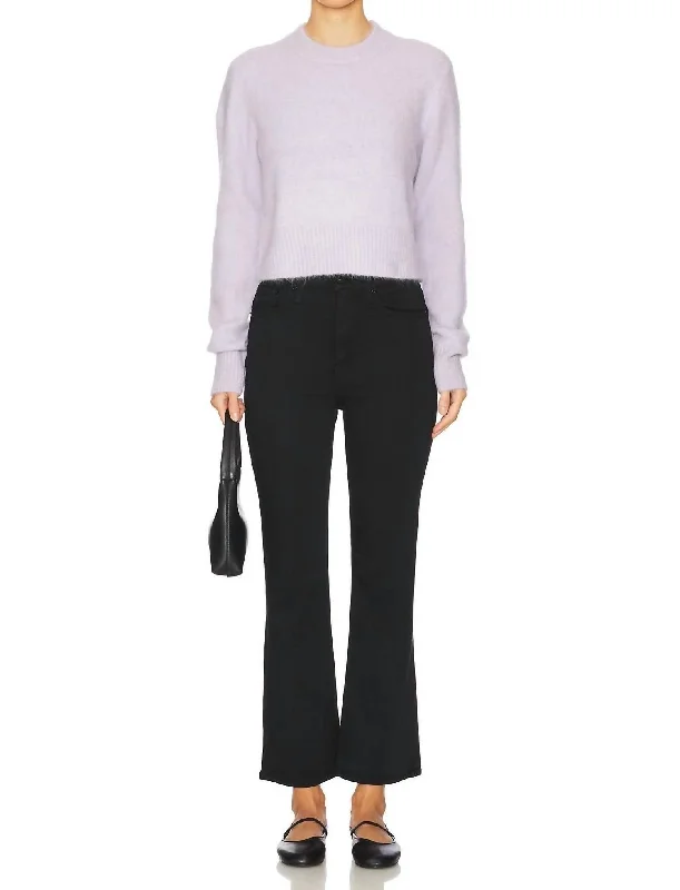 Lennon Boot Cut Jean In Noir