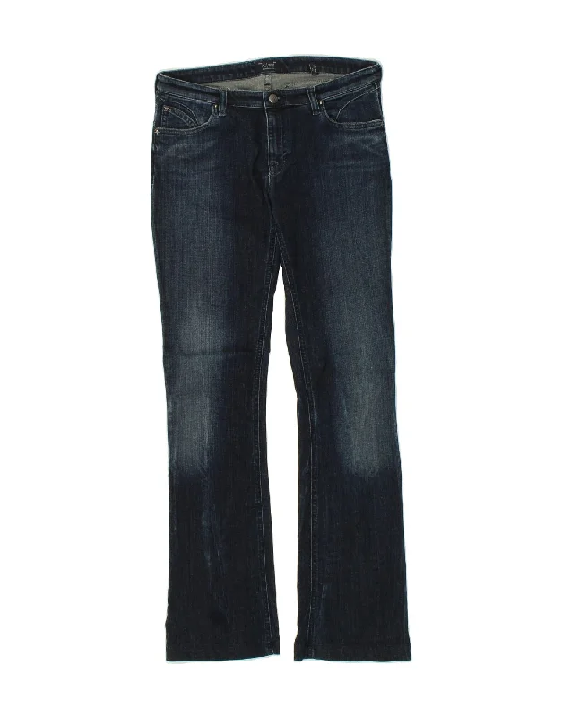 ARMANI JEANS Womens Bootcut Jeans W29 L32 Navy Blue Cotton