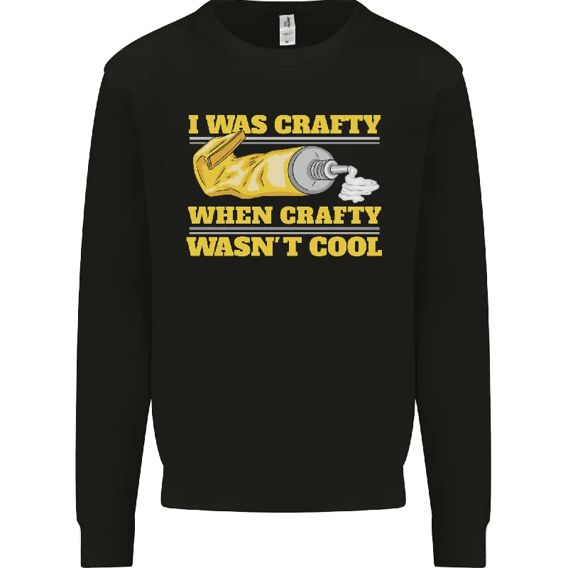 Arts and Crafts Funny Crafty Artist Art Mens Sweatshirt Jumper