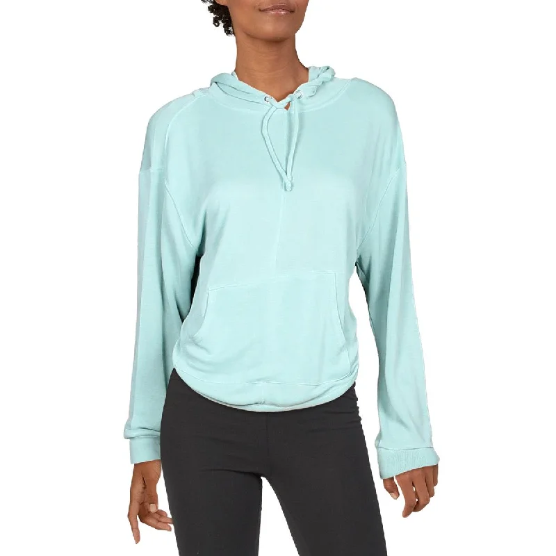 Free People Womens Back Into It Fitness Running Hoodie Long Sleeve Hoodie
