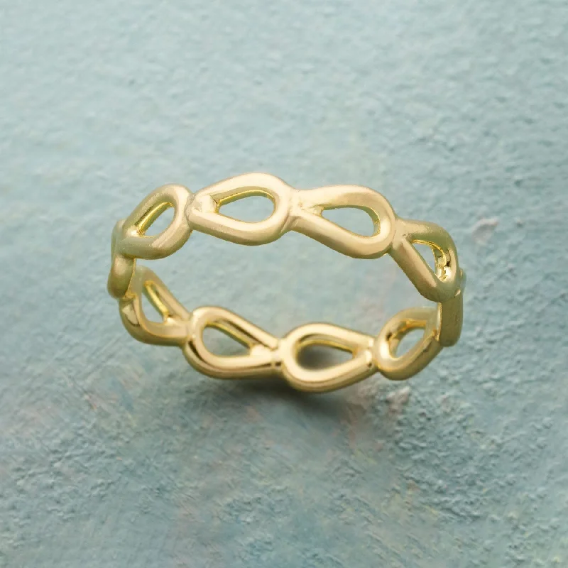 Laced Eternity Band