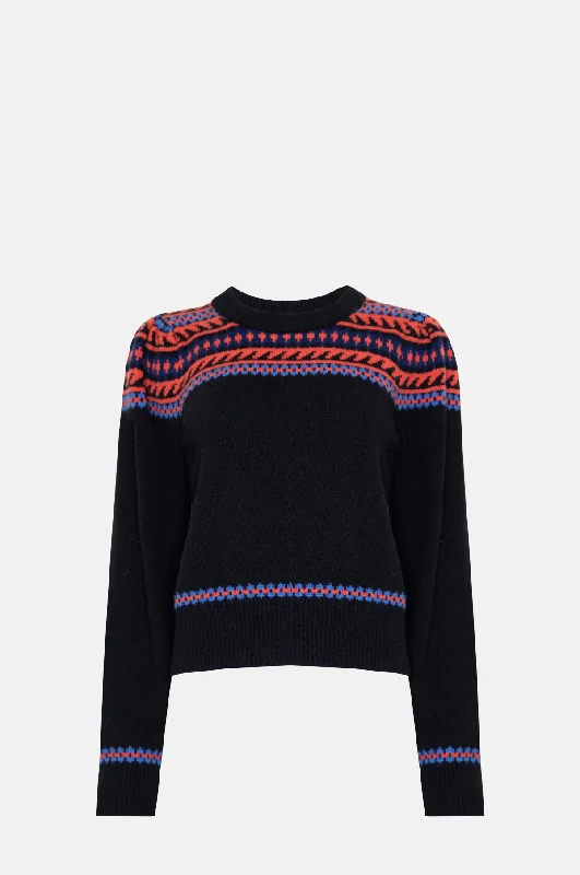 Jackie Sweater Highgrove Fairisle Casual Pullover Hoodies