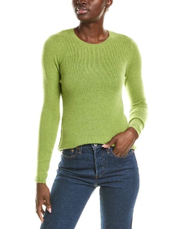 Forte Cashmere Crewneck Cashmere Sweater Expensive sweaters