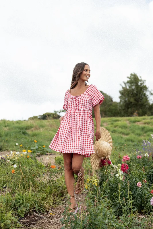 Dorothea Mini Dress - Red Glamorous mini dresses