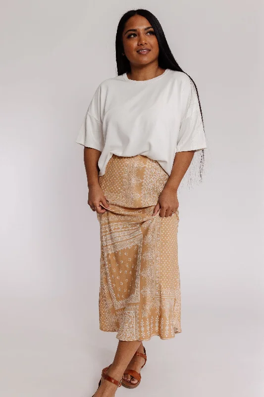 Chancey Skirt in Taupe Casual chic unclassified skirts
