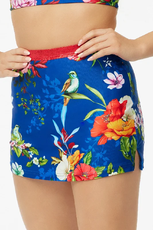 High Rise Skirt in Tropical Floral High-end unclassified skirts