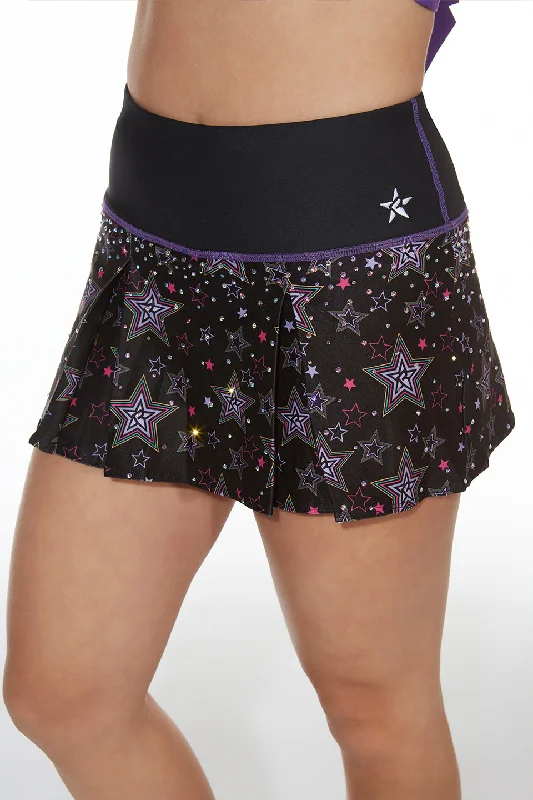 Pleated Skirt in Stardom Leather unclassified skirts