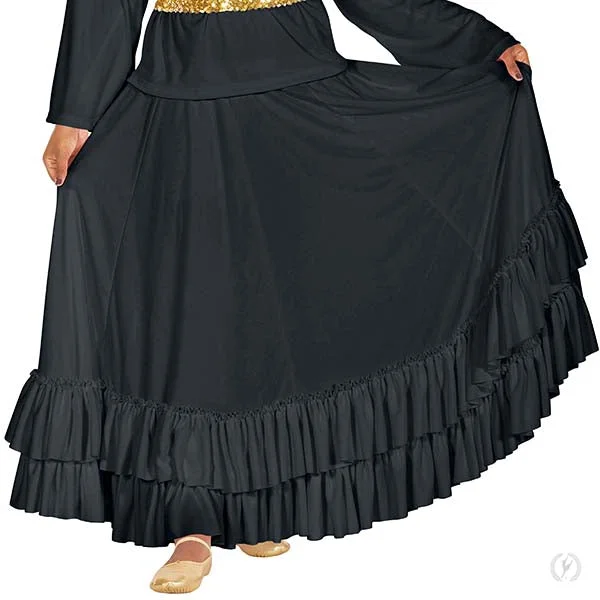 Eurotard 08803C Girls Revelation Praise Skirt Tiered unclassified skirts