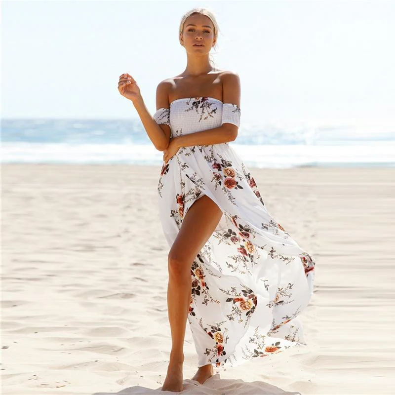 Long Summer Sundress Beach maxi dresses
