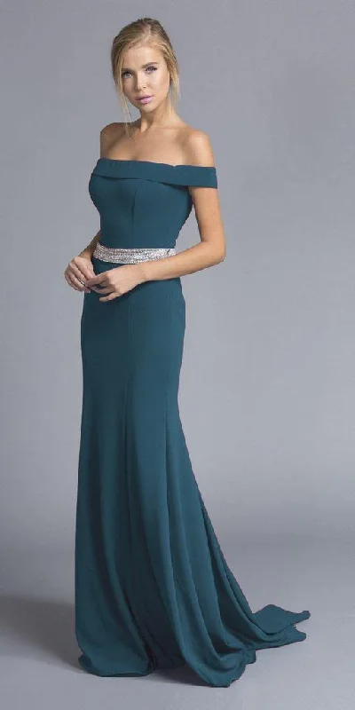 Off Shoulder Long Formal Dress Sale Minimalist maxi dresses