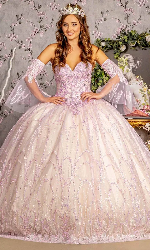 GLS by Gloria GL3234 - Sweetheart Neck Embellished Ballgown Flowy party dresses