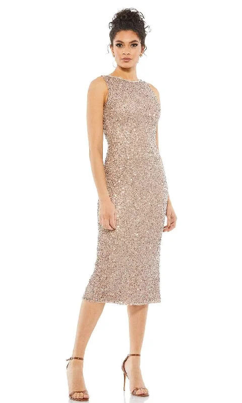 Mac Duggal Cocktail - 5526D Sleeveless Sequin-Ornate Dress Winter party dresses