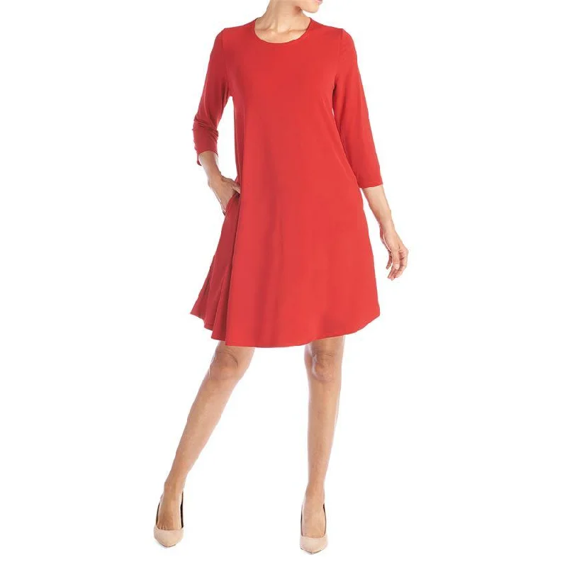 Essential Tunic Dress - Red - Final Sale Engagement unclassified dresses