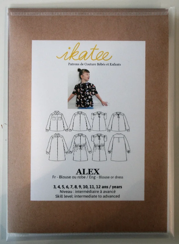 Alex Kids 3yr-12yr - Blouse or Dress - ikatee Chiffon unclassified dresses