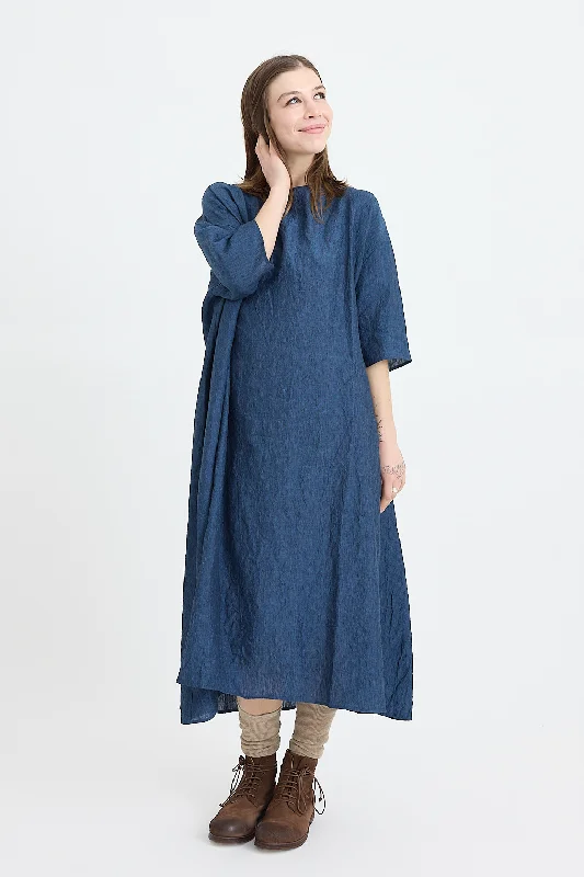 Apuntob - P1600 Linen Dress Summer unclassified dresses