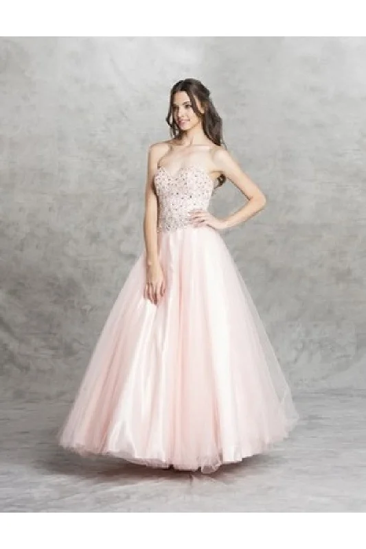 Aspeed Design -L1409 Sweetheart Strapless A-Line Dress Lounge unclassified dresses