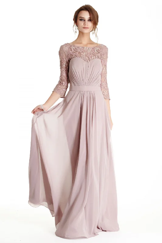 Aspeed Design -M1801 Embellished Pleated A-Line Dress Wedding guest unclassified dresses Aspeed Design -M1801 Embellished Pleated A-Line Dress Wedding guest unclassified dresses