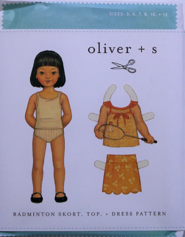 Badminton Skort, Top, and Dress - oliver + s Tulle unclassified dresses