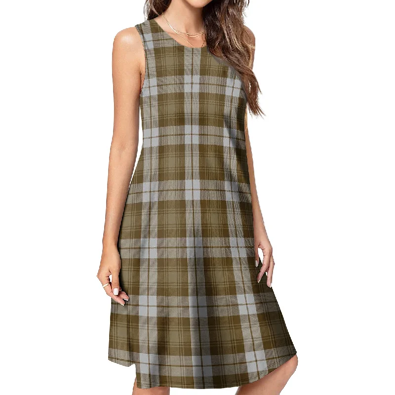 Baillie Dress Tartan Womens Casual Dresses Gothic unclassified dresses