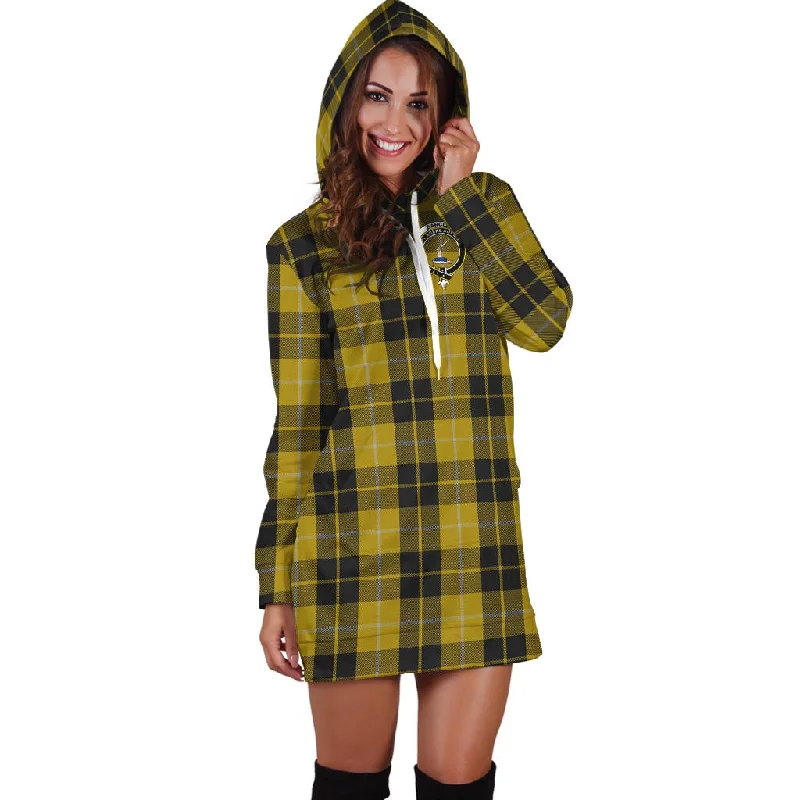 Barclay Dress Tartan Hoodie Dress with Family Crest Striped unclassified dresses