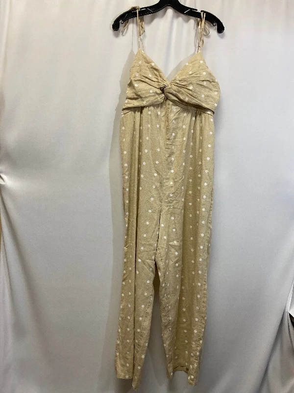 Beige Jumpsuit Old Navy, Size L Elegant unclassified dresses