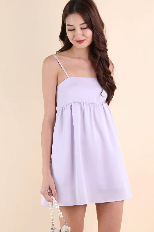 BELLUNA V3 SATIN DRESS IN LILAC Holiday unclassified dresses