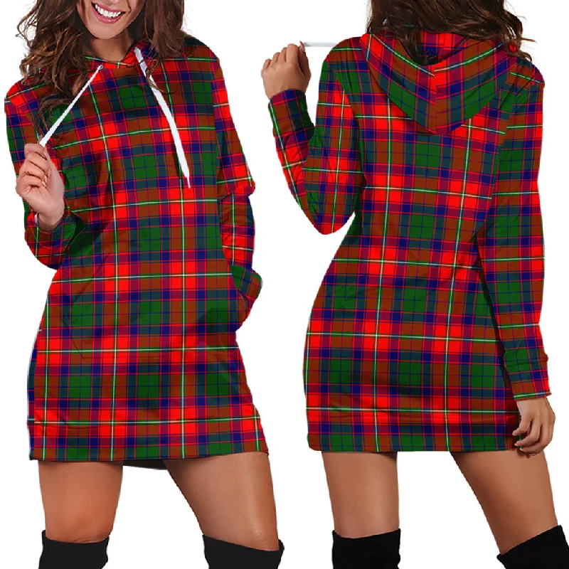 Belshes Tartan Hoodie Dress Petite unclassified dresses