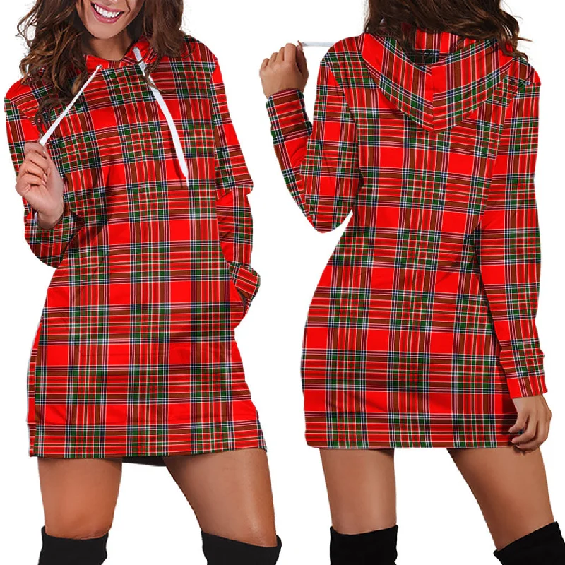 Binning Tartan Hoodie Dress Vacation unclassified dresses