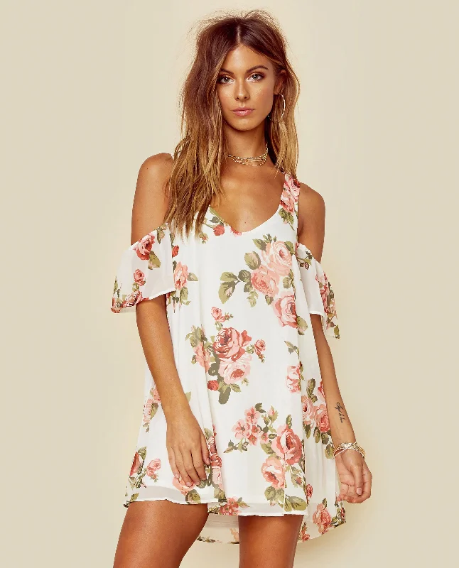 Birdie Ruffle Dress Floral unclassified dresses