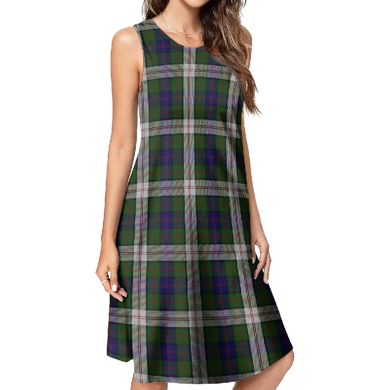 Blair Dress Tartan Womens Casual Dresses Dark color unclassified dresses