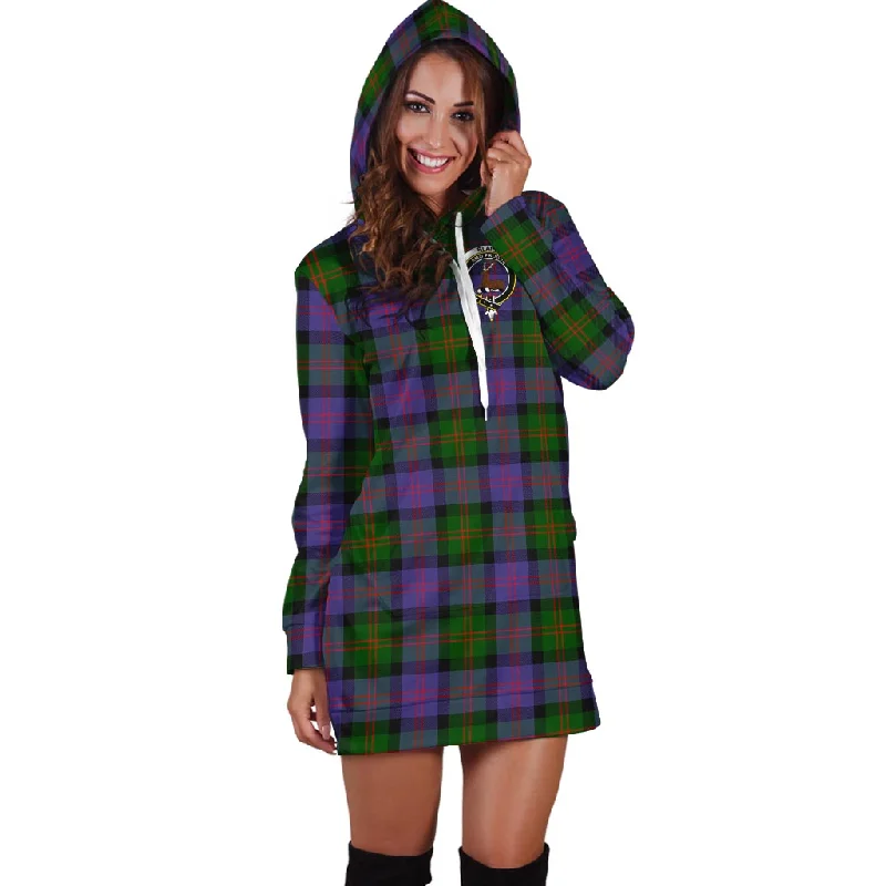 Blair Modern Tartan Hoodie Dress with Family Crest Party unclassified dresses