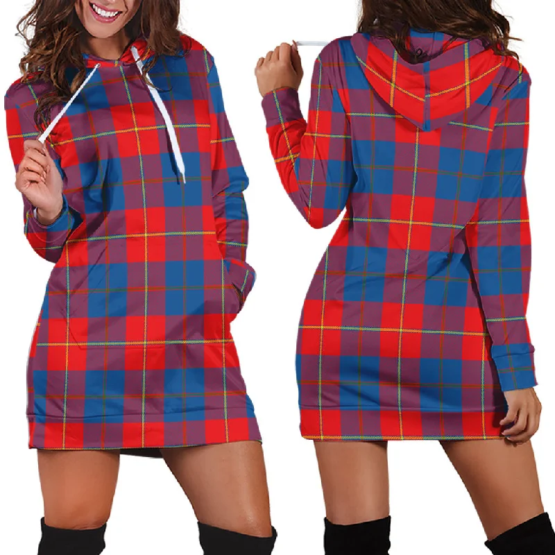Blane Tartan Hoodie Dress Street style unclassified dresses