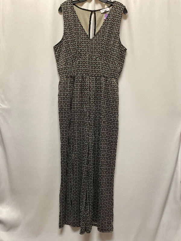 Brown Jumpsuit Gilli, Size 2x Chiffon unclassified dresses